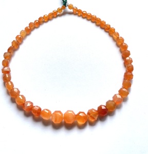 Perles de cornaline naturelle, pierres précieuses naturelles pour la création de bijoux fins. - Product Image 3