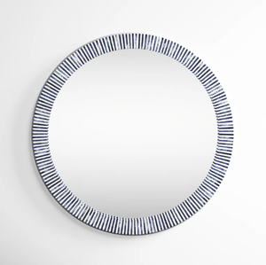 Miroir mural de mariage éclairé de luxe en ivoire Art Déco fait à la main, écologique, avec incrustations d'os, best-seller, décoration d'intérieur - Product Image 6