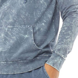 Survêtements d'hiver à capuche écologiques 100% en coton pour hommes-Utilisation en extérieur à faible quantité minimale de commande Options personnalisables - Product Image 6