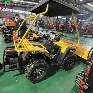 Accesorios opcionales del cargador con Mulcher Trencher Rock Saw Sweeper Snow Blower 260kg Wheel Track Skid Steer Loader - Product Image 4