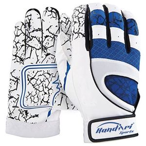 Guantes de béisbol de bateo personalizados Nuevo diseño de cuero de vaca Tamaño personalizado Color y logotipo Impreso Guantes deportivos - Product Image 1