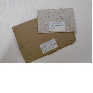 natural coconut and cotton fiber handmade paper made from real coconut coir suitable for making envelopes and ideal for resale