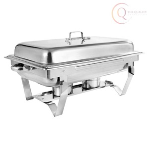 Recipiente para Calentar Comida de Acero Inoxidable Clásico de Lujo para Buffet |   para Bodas y Grandes Servicios de Catering - Product Image 1