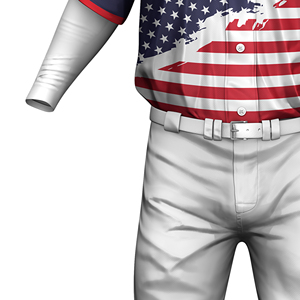 Maillot de baseball imprimé personnalisé pour hommes Livraison rapide à bas prix Sublimation bleue manches courtes pour softball - Product Image 2