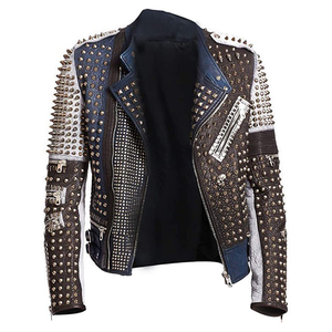 Winter Jacket Premium Quality Wholesale Prices Durable New Style Wind Proof <b>Men's</b> Custom logo Leather Jackets for <b>Men</b> - Product Image 3