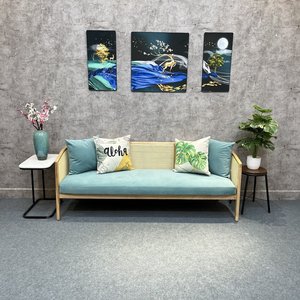 Sofá Esquinero de Mimbre SFB68066 de Harvey, 1.8m, Muebles Contemporáneos para Sala de Estar, Tapizado, Estilo Tropical - Product Image 3