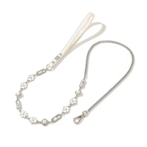 Correa de perro mariposa perla-estilo de lujo-cuerda de tracción decorada con joyería-Cadena de hadas para fotografía de mascotas de boda - Product Image 6