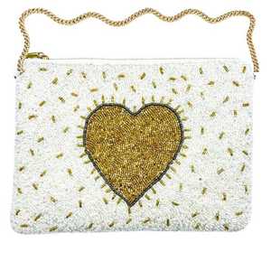 Monedero de Cuentas Indio Colorido de Diseño Artesanal con Cremallera, Mini Cartera para Mujer, Precio al por Mayor - Product Image 3