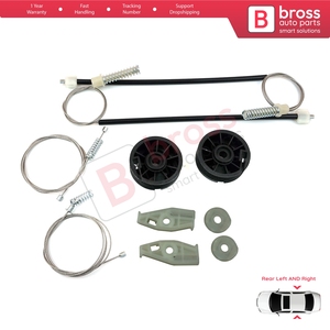 Kit de Reparación de Elevalunas Trasero Izquierdo y Derecho BWR912+BWR913 para 206 CC 2D T16 2000-2008 Coupé Cabrio de 2 Puertas 922457 922458 - Product Image 2