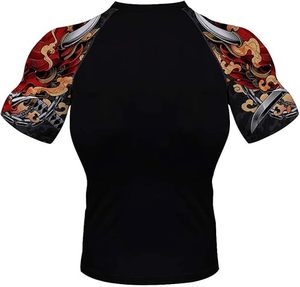 Camisa de compresión de sublimación Rash Guard de alta calidad Bjj Rashguard personalizado impreso hombres tecnología OEM camisa de manga larga - Product Image 6