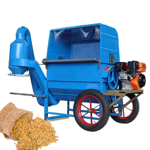 Çok fonksiyonlu buğday pirinç harman taneleri harman makinesi çin tarım taşınabilir çeltik harman makinesi - Product Image 1