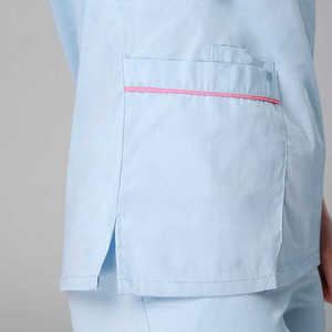Premium Customized V Neck <b>Scrub</b> <b>Top</b> Medical <b>Scrub</b> Suits Hospital Uniform - Product Image 4