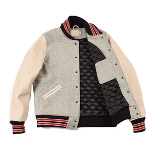Manches en cuir de laine personnalisées Baseball Letterman Chenille patchs unisexe col montant CollegeBaseballjacket pour hommes expédition DDP - Product Image 3