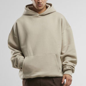 Sweat-shirt à capuche pour homme en coton 100% personnalisable avec impression et broderie de logo, meilleure qualité, molleton surdimensionné, sweat-shirt pour homme - Product Image 6