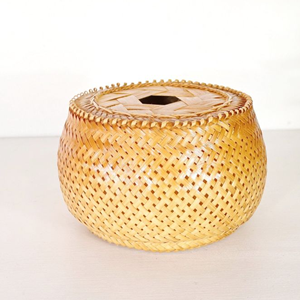 Écologique Lavihexco LVB-02564 moderne bambou boîte à mouchoirs couverture Table support supérieur vente chaude Viet Nam - Product Image 6