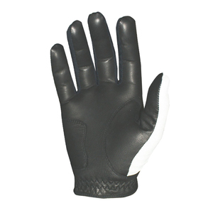 Gants de golf à doigts fendus avec logo personnalisable pour hommes Tissu en cuir de mouton à particules antidérapantes pour les sports de la main gauche - Product Image 2