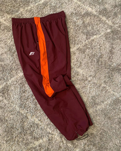 Pantalon de jogging d'été personnalisé en nylon respirant, coupe droite, poches latérales amples, anti-plis, grande taille, style coupe-vent pour homme - Product Image 3