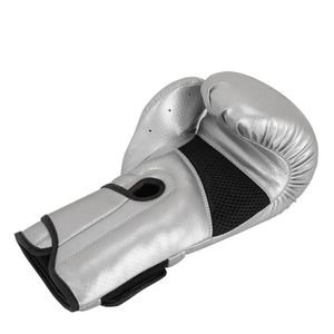 Gants de boxe professionnels en cuir véritable de haute qualité imperméables sur mesure avec votre propre logo imprimé SI-BG-028 - Product Image 3