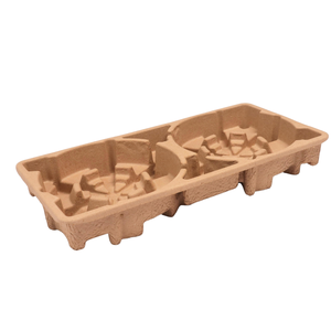 Embalaje de bandeja de pulpa para dispositivos electrónicos Bandeja de papel lista para exportar usando Papel marrón como material hecho por Vina Green Pack - Product Image 3
