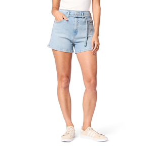 Shorts en jean d'été pour femmes à la mode Bouton Taille mi-haute Respirant Décontracté Grande taille Qualité supérieure - Product Image 5