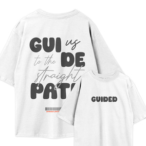 T-shirt surdimensionné en édition limitée Guide Us to the Straight Path Modest Tops - Product Image 1