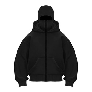 Sweat à capuche décontracté chic avec des couleurs vives et des basiques en coton mélangé matériau durable hiver essentiel tenue de tous les jours esthétique urbaine - Product Image 2