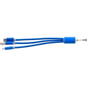 Juego de Cables de Carga USB Promocionales Personalizados Alvin, Dispositivos Personalizados para Cargar - Product Image 4