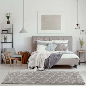 พรมขนยาวสีเทาโมร็อกโก 810 ทนทานและมีสไตล์ - Product Image 4