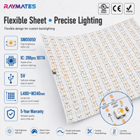 Lámina LED Flexible Programable de 5V con Matriz de Píxeles SPI, Retroiluminación LED para Decoración de Encimeras de Piedra