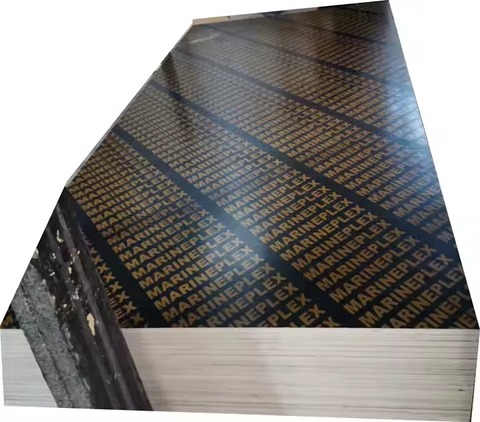Vietnam Manufacturer's High Quality 18mm Black Film Faced Plywood Sheet Eco-Friendly Wrap-Resistant 12mm Thickness Plywoods Sale