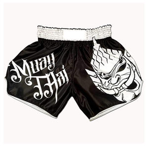 ¡Novedad de 2023! Pantalones cortos de Muay Thai duraderos de alta calidad, ropa de boxeo para hombre con estampado personalizado, superventas - Product Image 5