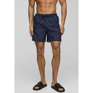 Pantalones Cortos Deportivos para Hombre, 100% Poliéster, Ecológicos, Antiarrugas, de Secado Rápido, Transpirables, con Malla, Diseño Sólido, Logotipo Personalizado, Gran Venta - Product Image 1