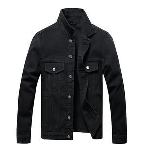 Chaqueta vaquera para hombre, abrigo básico Retro, ropa de calle, Hip Hop bombardero, vaquero, vaquero para hombre - Product Image 6