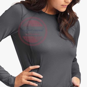 Chemise médicale professionnelle pour femmes manches longues confortables sous les gommages - Product Image 4