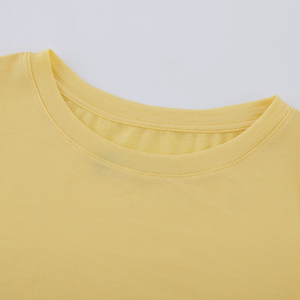 Camiseta Oversize Rosa Personalizada con Cuello en V y Tirantes Cruzados para Mujer, de Algodón, Estilo Casual Holgado, Streetwear, OEM ODM al por Mayor - Product Image 4