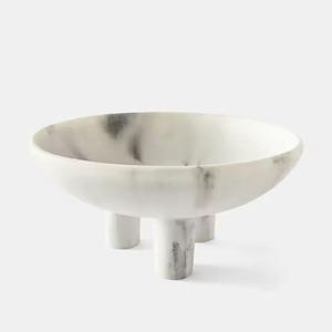 Bols de service en résine durables et légers avec esthétique accrocheuse, idéaux pour servir des salades et des desserts - Product Image 2