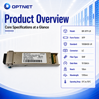 Émetteur-récepteur optique XFP LR 10 Gbit/s pour routeur de commutation d'entreprise et équipement de réseau de télécommunications