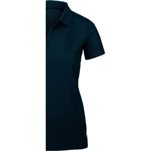 Tela de Punto de Algodón 100% Transpirable y Ecológica para Camisas de Mujer, Estilo Inglés, Manga Corta, Estampado en Relieve, Logotipo Personalizado - Product Image 5