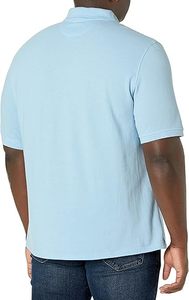 Polo liso de 100% g de algodón 220 de alta calidad de fabricante pakistaní, camiseta Polo de hombre de talla grande con logotipo personalizado impreso para hombre - Product Image 4