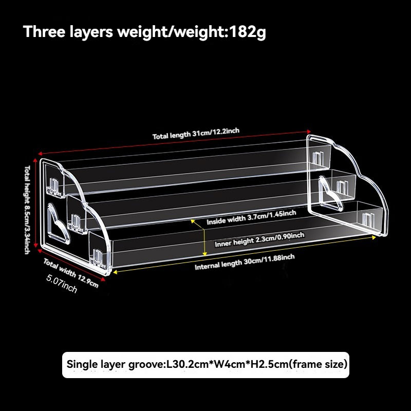 3 niveaux, 31*12.9*8.5cm