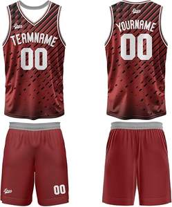 2025 venta al por mayor transpirable negro Reversible baloncesto Jersey sublimación ropa deportiva BSCI baloncesto uniformes - Product Image 3