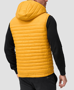 Veste d'hiver matelassée de haute qualité sur mesure, design haut de gamme, fermeture éclair, pour homme, taille plus, épaisse, veste gonflée - Product Image 4