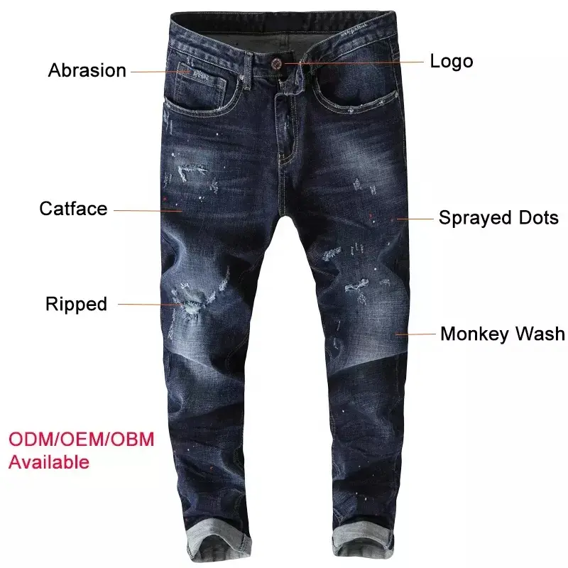 MJ017 cheap price multi-color regular basic denim jeans men formal jeans for men classic denim jeans pantalones de hombre