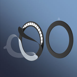 Pour support Magsafe support de téléphone magnétique ventouse magnétique transparente chargeur sans fil <span class=keywords><strong>Station</strong></span> d'accueil magnétique - Product Image 2