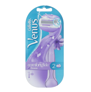 Gillette Venus nhạy cảm 3 lưỡi dao cạo-không mùi thơm cho da nhạy cảm - Product Image 2