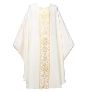 Vente en gros prix d'usine de vêtements pour hommes robe longue brodée avec motifs imprimés - Product Image 6