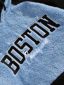 Sudadera con capucha de invierno Sherpa Fleece para hombre con bordado Personalización completa en la mejor tela hecha en Pakistán - Product Image 2