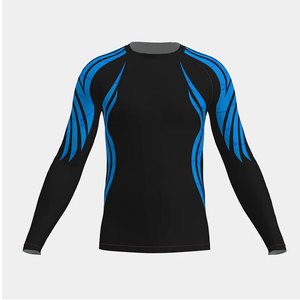 2024เสื้อแรชการ์ดน้ำหนักเบาสำหรับผู้ชายเหมาะกับเข้ายิมสวมใส่สบาย - Product Image 1