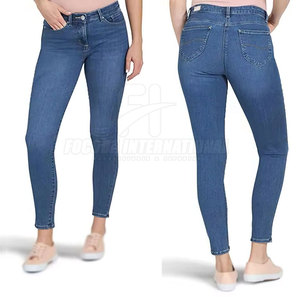 กางเกงยีนส์ผ้าฝ้าย100% ทำจากผ้าคอตตอนสำหรับฤดูใบไม้ร่วงและฤดูหนาว - Product Image 4