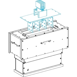 Per Schneider Electric KTB0350CR82 - Copertura Protettiva per Unità di Alimentazione Canalis KTA 2000-2500A KTC 2500-3200A MV&HV Minera - Product Image 1